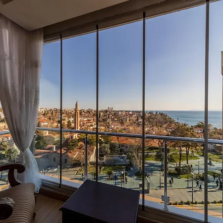 דירה Lovely Flat With Sea View Near In Muratpasa אנטליה